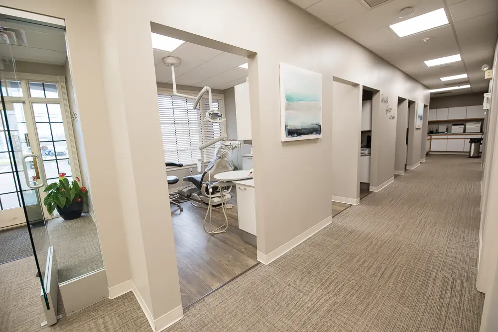 Nevillewood Dentist treatment hallway